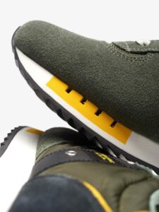 BLAUER – Scarpe Uomo Running Queens Verde Militare