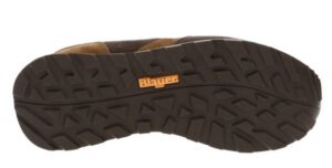 BLAUER – Scarpe Uomo Sneakers in Vera Pelle Scamosciata Marrone