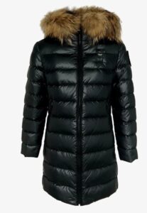 BLAUER – Piumino Bambina Trench Lungo Nero
