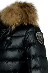 BLAUER – Piumino Bambina Trench Lungo Nero