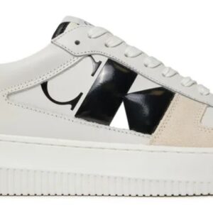CALVIN KLEIN JEANS – Sneaker Uomo Chunky Cupsole Lth Bianco