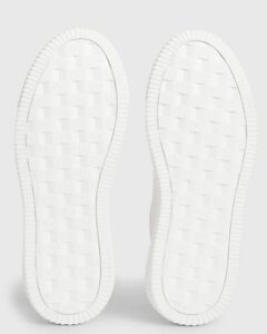 CALVIN KLEIN JEANS – Scarpe Donna Sneaker in Pelle Bianco