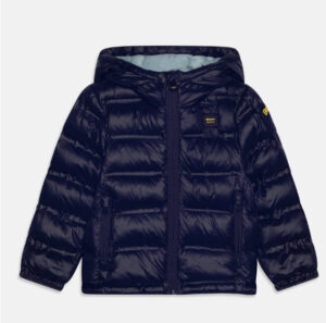 BLAUER – Piumino Baby Imbottito con Chiusura Zip Blu