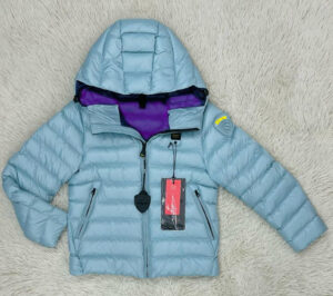BLAUER – Piumino Baby Imbottito con Chiusura Zip Celeste