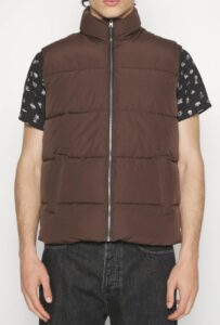ONLY & SONS – Smanicato Uomo Onsmelvin Live Puffer Vest Marrone