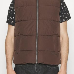 ONLY & SONS – Smanicato Uomo Onsmelvin Live Puffer Vest Marrone