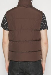 ONLY & SONS – Smanicato Uomo Onsmelvin Live Puffer Vest Marrone