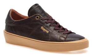 BLAUER – Scarpe Uomo Sneakers Trendy Marrone Scuro