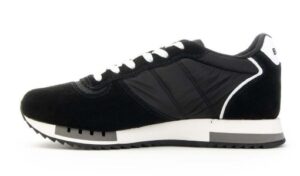BLAUER – Scarpe Uomo Running Queens Nero/Bianco