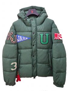 KEJO – Bomber Corto Uomo 200 Grammi con Pech Off Green Forest