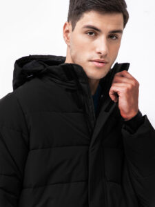 ONLY & SONS – Giubbino Uomo Onscar Long Quilted Nero