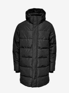 ONLY & SONS – Giubbino Uomo Onscar Long Quilted Nero