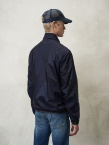BLAUER – Giubbino Uomo in  Micro-Rip Marley Blu Sodalite