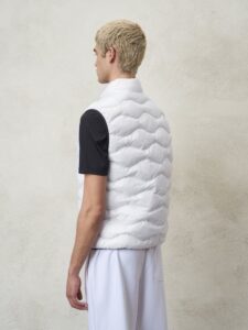 BLAUER – Smanicato Uomo a Onde King Bianco