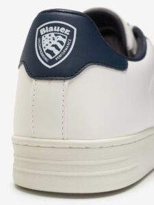 BLAUER – Sneaker Uomo Stringate Bianco/Navy