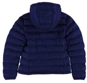 BLAUER – Piumino Bambina Imbottito Ovattato con Chiusura Zip Blu Scuro