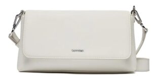 CALVIN KLEIN – Borsa Donna Must Shoulder Bag Bianco