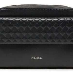 CALVIN KLEIN – Borsa Donna Mini Quilt Camera Bag Nero