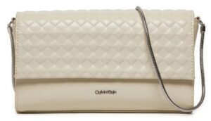 CALVIN KLEIN – Borsa Donna Mini Quilt Mini Crossbody Beige