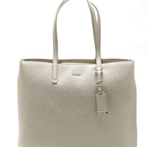 CALVIN KLEIN – Borsa Donna Ck Must Shopper Beige