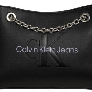 CALVIN KLEIN – Borsa Donna Sculpted Shoulder Bag24 Mono Nero