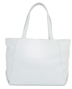 CALVIN KLEIN – Borsa Donna Daily Shopper Medium Pebble Bianco