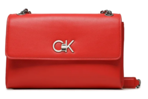 CALVIN KLEIN – Borsa Donna Re-Lock Ew Conv Crossbody Rosso