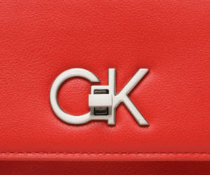 CALVIN KLEIN – Borsa Donna Re-Lock Ew Conv Crossbody Rosso