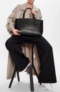 CALVIN KLEIN – Borsa Donna Set Shopper Md Nero