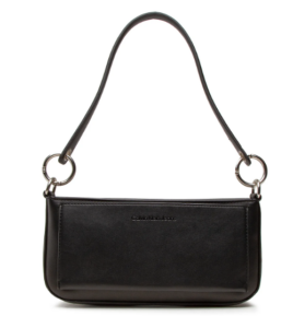 CALVIN KLEIN – Borsa Donna Sulpted Shoulder Pouch Two Tone Nero