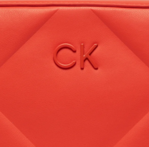 CALVIN KLEIN – Borsa Donna Re-Lock Quilt Camera Bag Rosso