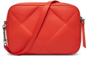 CALVIN KLEIN – Borsa Donna Re-Lock Quilt Camera Bag Rosso
