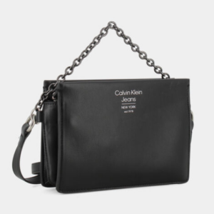 CALVIN KLEIN – Borsa Donna Sculpted Pouch W/Strap23 Nero