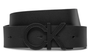 CALVIN KLEIN – Cintura da Uomo Pique Metal 35Mm Nero