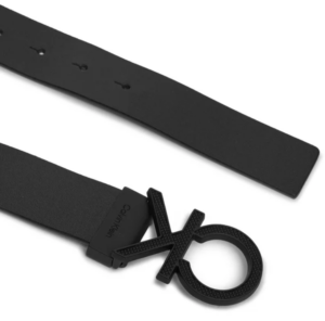 CALVIN KLEIN – Cintura da Uomo Pique Metal 35Mm Nero