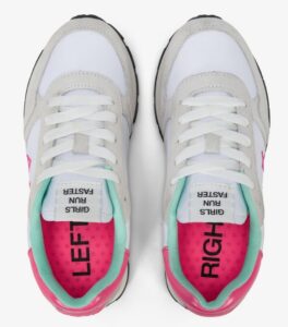 SUN 68 – Scarpe Girl’s Ally Solid Nylon (Teen) Bianco