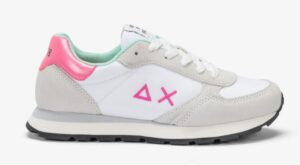 SUN 68 – Scarpe Girl’s Ally Solid Nylon (Teen) Bianco