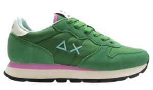 SUN 68 – Scarpe Donna Ally Solid Nylon Verde Prato