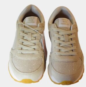 SUN 68 – Scarpe Girl’s Ally Glitter Textile (Teen) Oro
