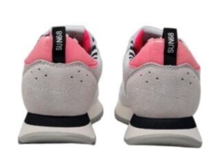 SUN 68 – Scarpe Donna Stargirl Transparent Patch Bianco