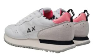 SUN 68 – Scarpe Donna Stargirl Transparent Patch Bianco