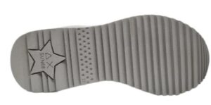 SUN 68 – Scarpe Donna Stargirl Transparent Patch Bianco