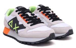 SUN 68 – Scarpe Uomo Jaki Fluo Bianco