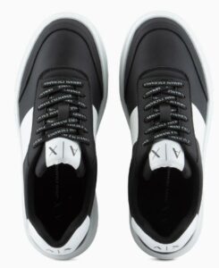 ARMANI EXCHANGE – Sneaker Donna in Ecopelle Nero
