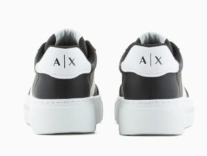 ARMANI EXCHANGE – Sneaker Donna in Ecopelle Nero
