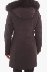 BOMBOOGIE – Parka Donna con Cappuccio Nero