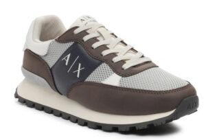 ARMANI EXCHANGE – Scarpe Uomo Sneakers Choco + Grigio