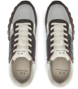 ARMANI EXCHANGE – Scarpe Uomo Sneakers Choco + Grigio
