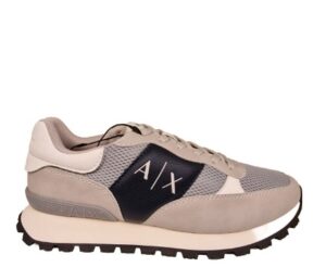 ARMANI EXCHANGE – Scarpe Uomo Sneakers Beige + Grigio