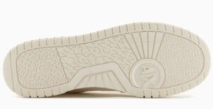 ARMANI EXCHANGE – Scarpe Uomo Sneakers in Ecopelle Off White + Off White